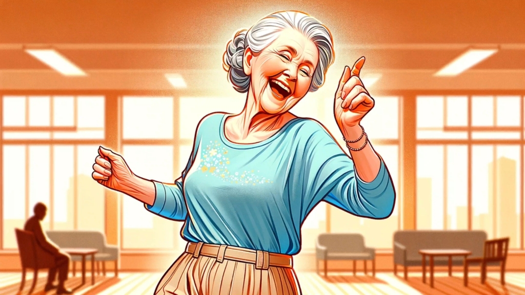 老太太也有一个冠军梦