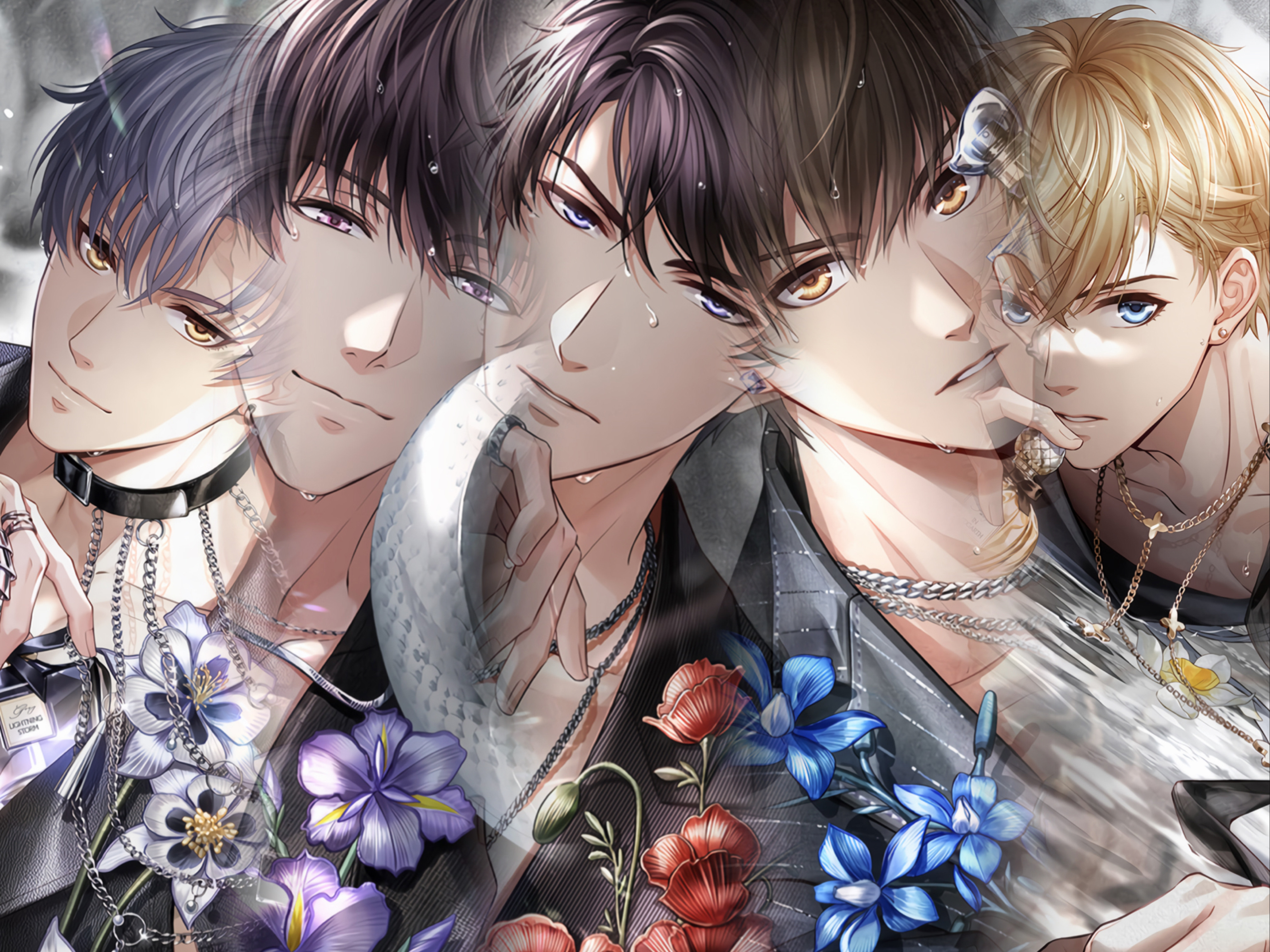 【恋与制作人】2022七夕|五位男主游戏内语音电话