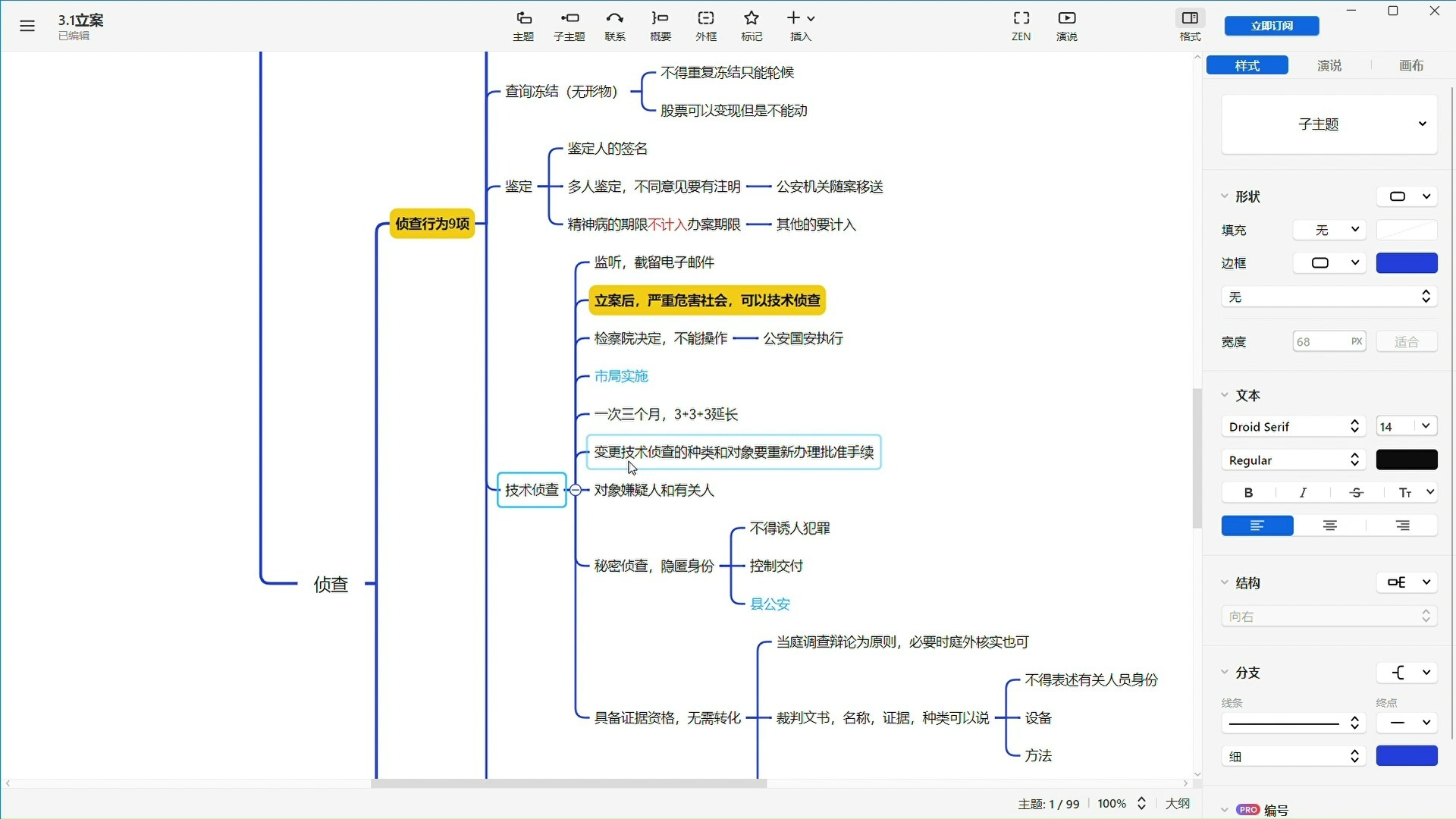立案与侦查刑诉思维导图
