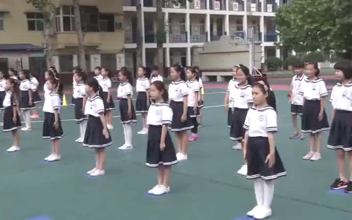 【有完整视频】8科学版小学体育与健康五年级《韵律操:韵律操13节》河南省部级优课教学视频哔哩哔哩bilibili