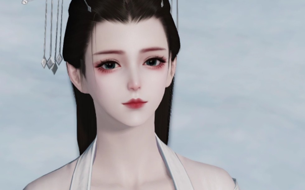 天涯明月刀手游成女捏脸 「韵」温柔美女