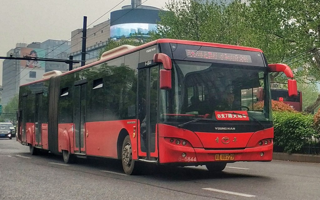 【brt支线上的铰接车】杭州公交b支7侧窗原速原声片段_哔哩哔哩_bili