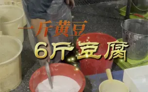 Tải video: 南派冲浆嫩豆腐，1斤黄豆6斤豆腐的技巧和配方公开了。家人们一定要记下来。#豆腐 #嫩豆腐 #高产量