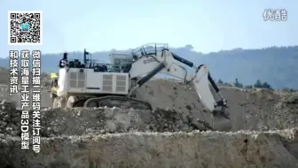 利勃海尔R9350矿山挖掘机装载小松HD785-7卡车