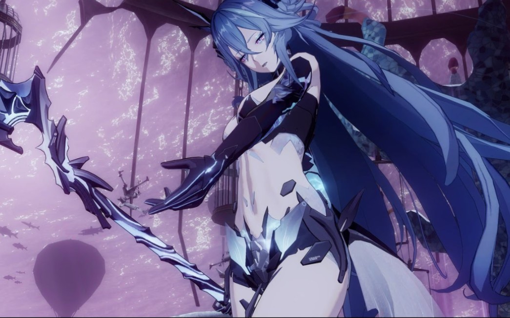 4k战双 拉弥亚·深谣 全招式动作展示