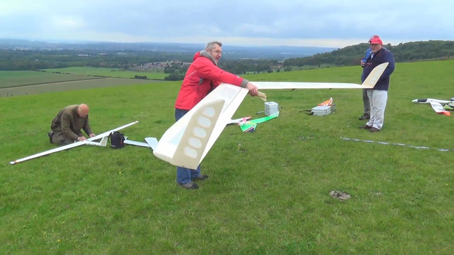 飞翼无动力山坡滑翔机