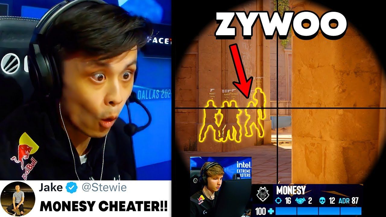 stewie2k不敢相信小孩打出了盲狙vac击杀!这就是职业哥们开挂的时刻!