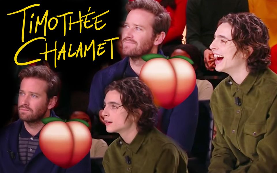 [图]【以你的名字呼唤我】甜茶 Timothee Chalamet 和锤哥 Armie Hammer TMC 法语采访