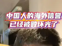 中国人出国被鄙视是有原因的