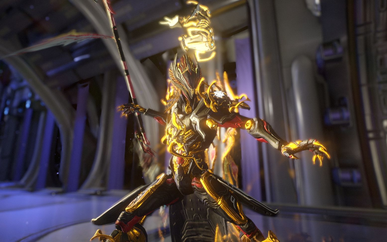 阿修的warframe战甲配色沙甲配色