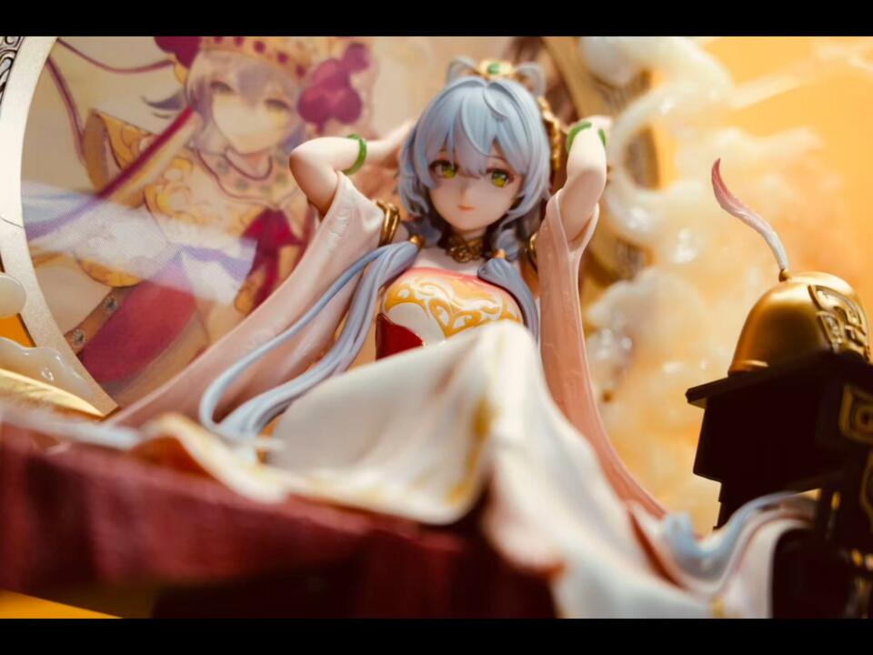 开箱视频】Vsinger x Bearpanda 洛天依「木兰辞」 1/6比例手办→第一次
