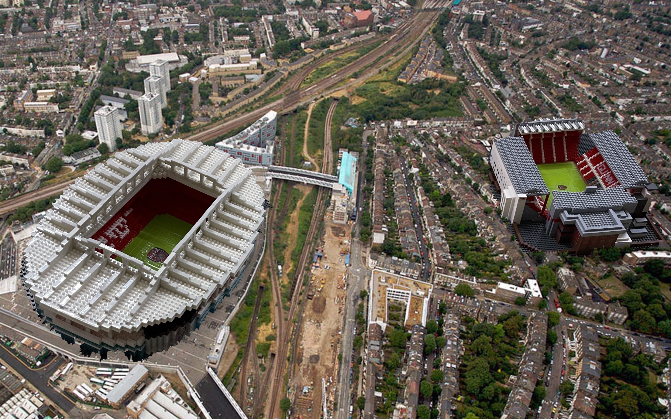 【阿森纳】酋长球场和海布里球场积木拼装_哔哩哔哩 (゜-゜)つロ 干杯