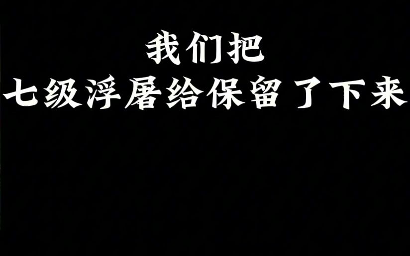 你知道救人一命胜造七级浮屠,但是不知道七级浮屠是什么哔哩哔哩bilibili