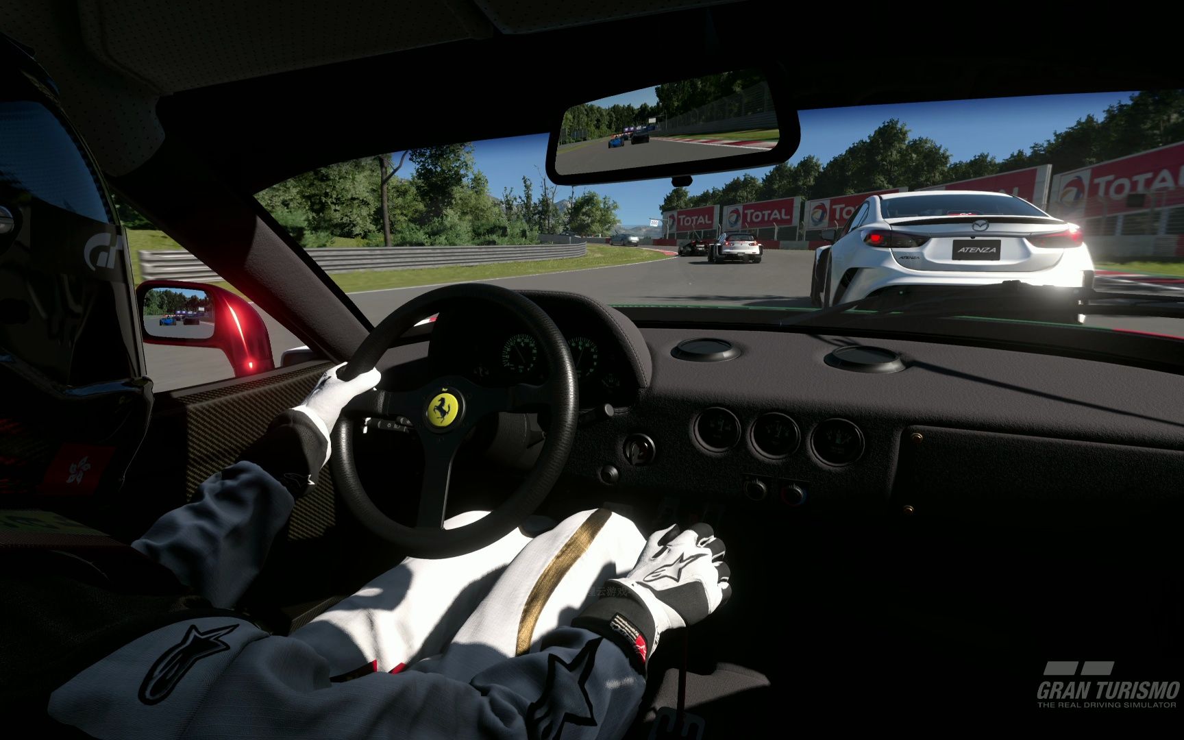 ps5 gt7跑车浪漫旅 圣十字赛道试玩 4k60车内主视角