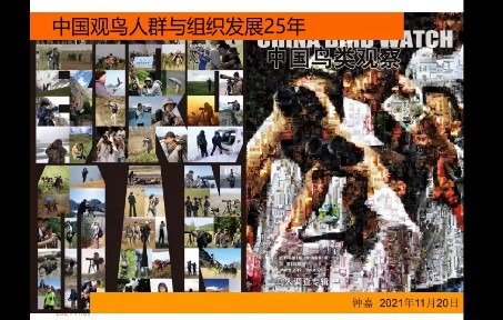 [图]钟嘉：中国观鸟人群与组织发展25年