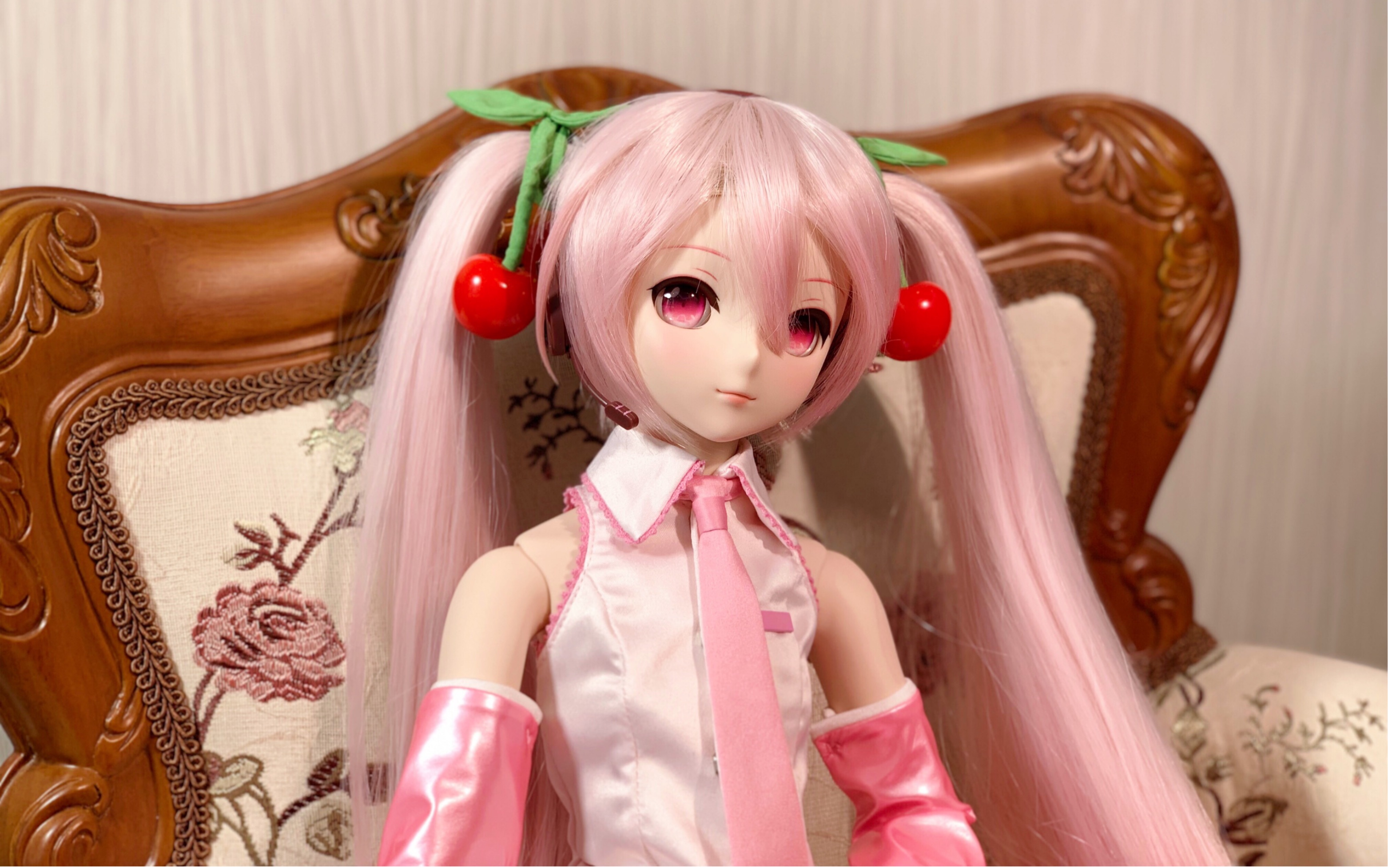 dd娃价值6000元娃展限定樱初音出生仪式