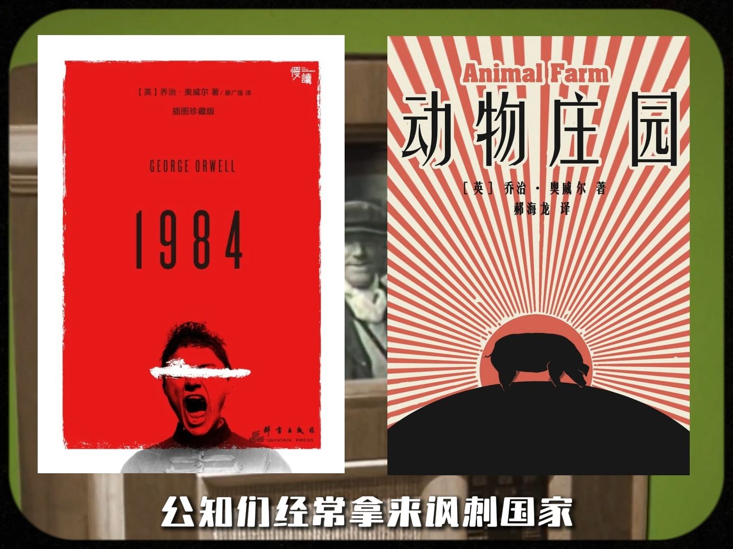 乔治奥威尔有过什么样的经历,才写出有名的《1984》呢?哔哩哔哩bilibili