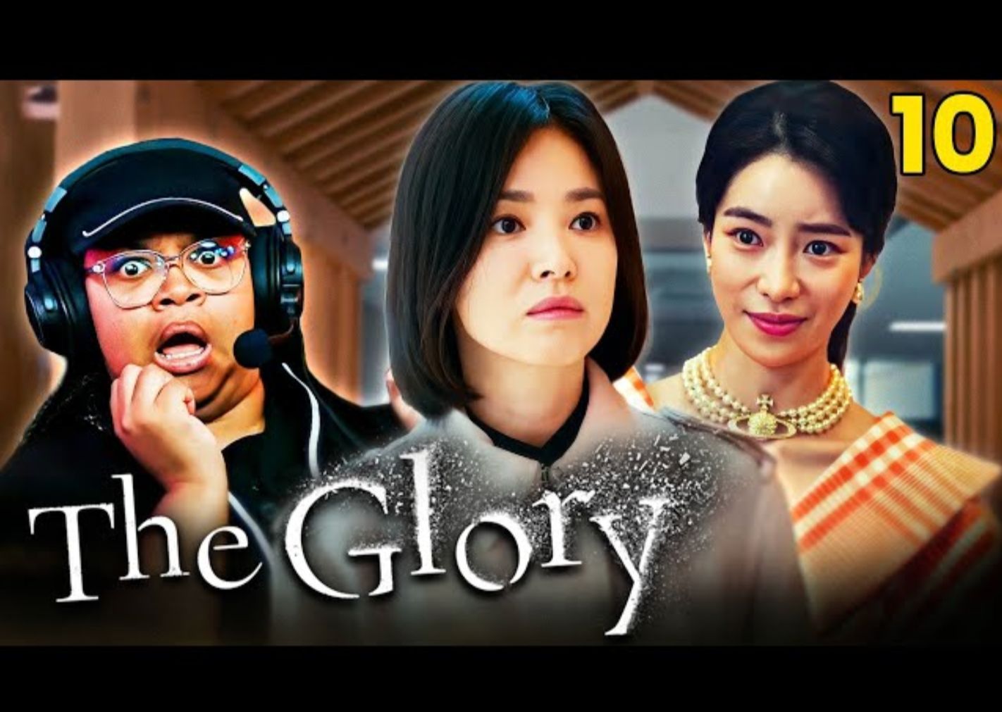 [图]灵动善言凯特琳观看网飞韩剧《黑暗荣耀 The Glory》第10集的反应Reaction