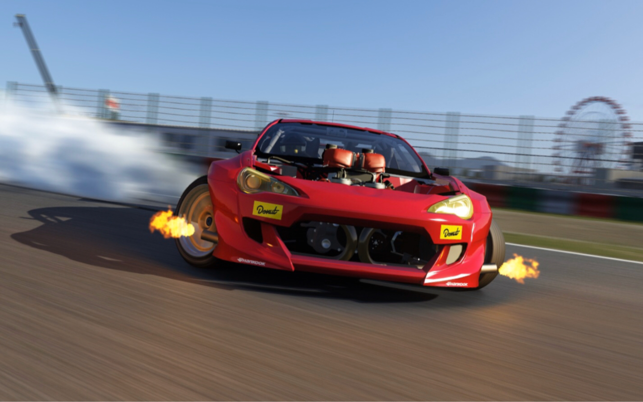 神力科莎 gt86 suzuka 高速漂移_哔哩哔哩_bilibili