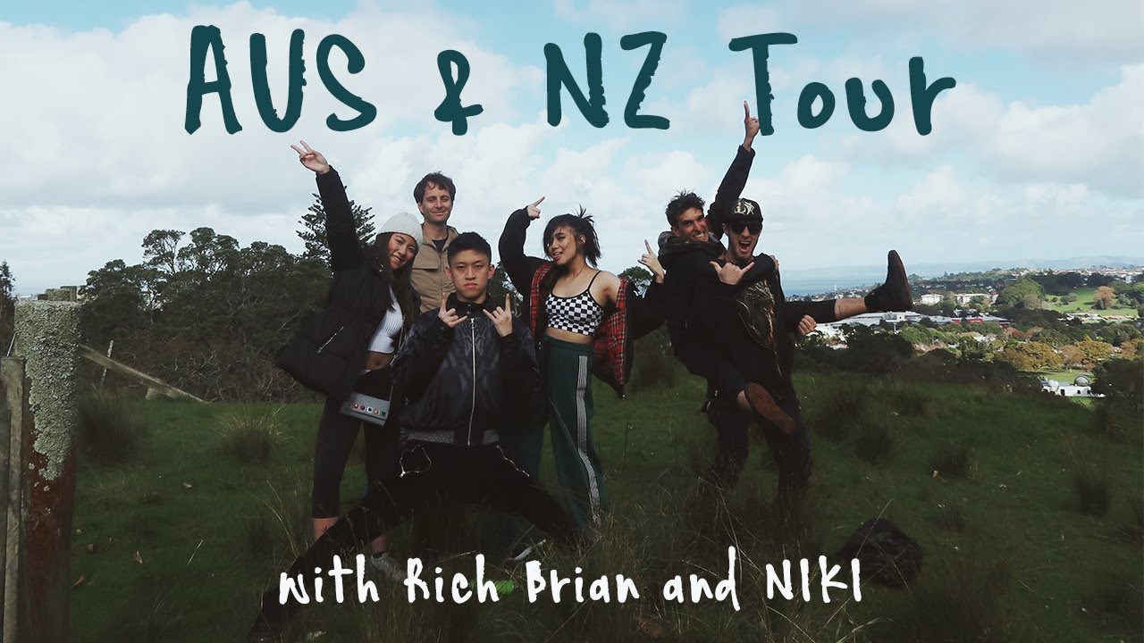 niki和richbrian,richbrian richbrian与niki五月澳洲巡演幕后纪实vlog