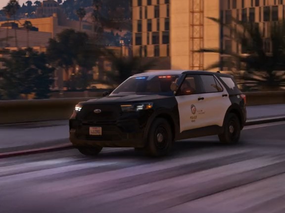 gta5扣车警察局图片