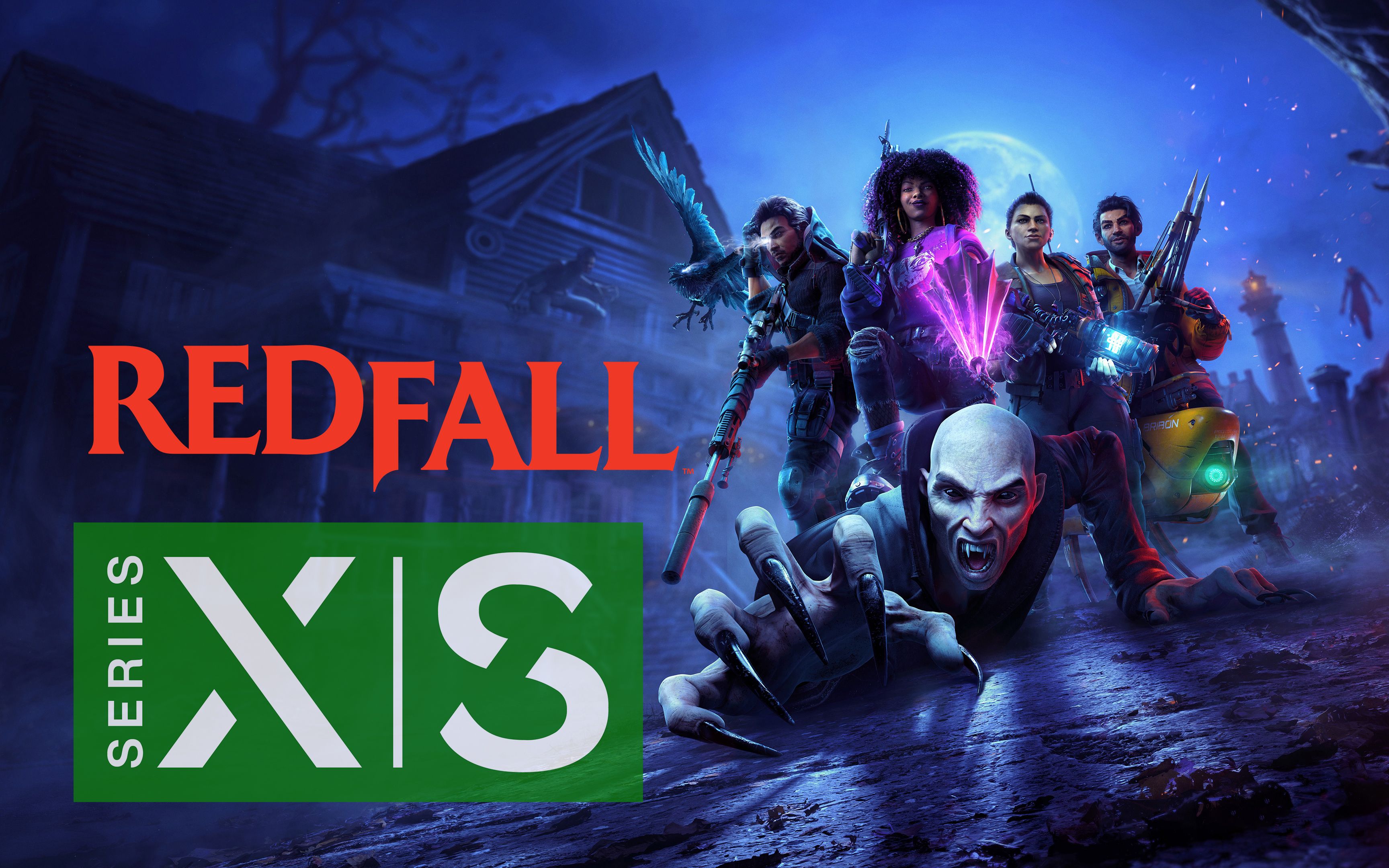 红霞岛(redfall)画面和帧率对比 xbox series x vs xbox series s