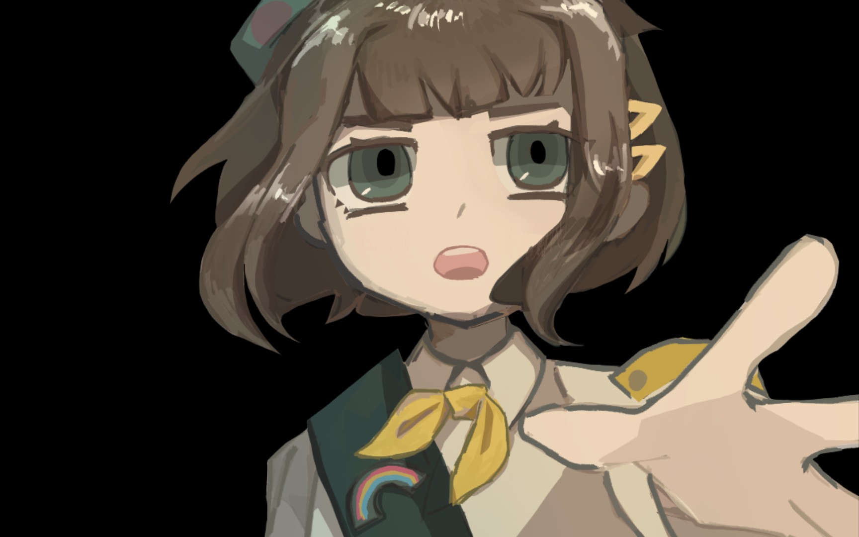 点击即可浪费三分半看我画一张小春雀儿