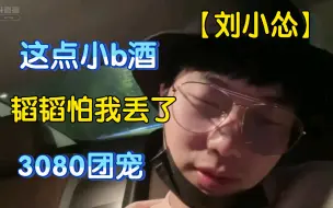 Download Video: 【刘小怂】这点小b酒N.0，韬韬怕我丢了，3080团宠，睡觉主播上线