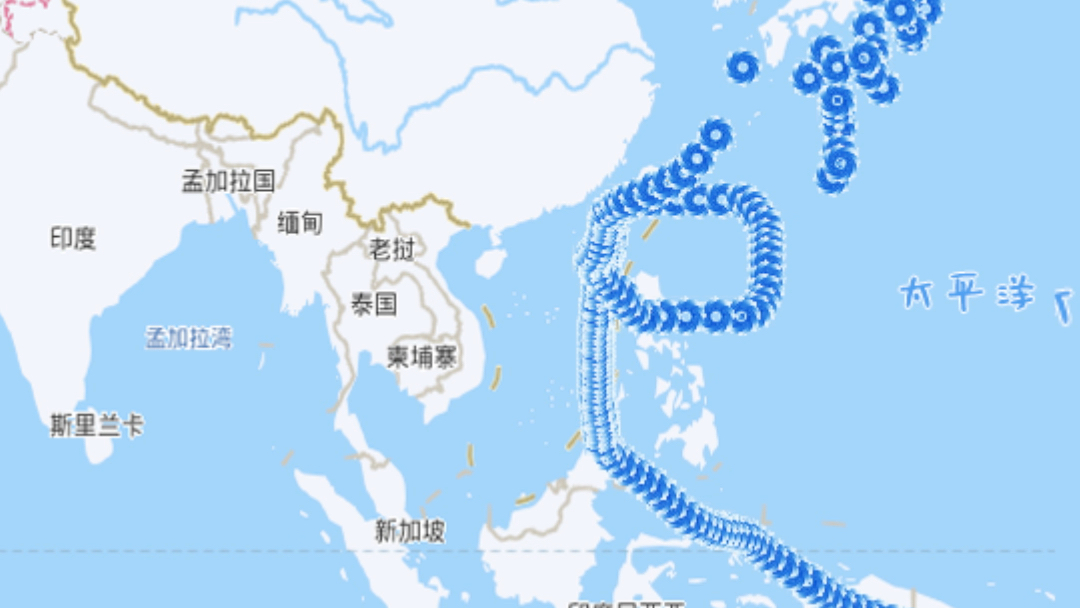 台风卡努最近风向哔哩哔哩bilibili