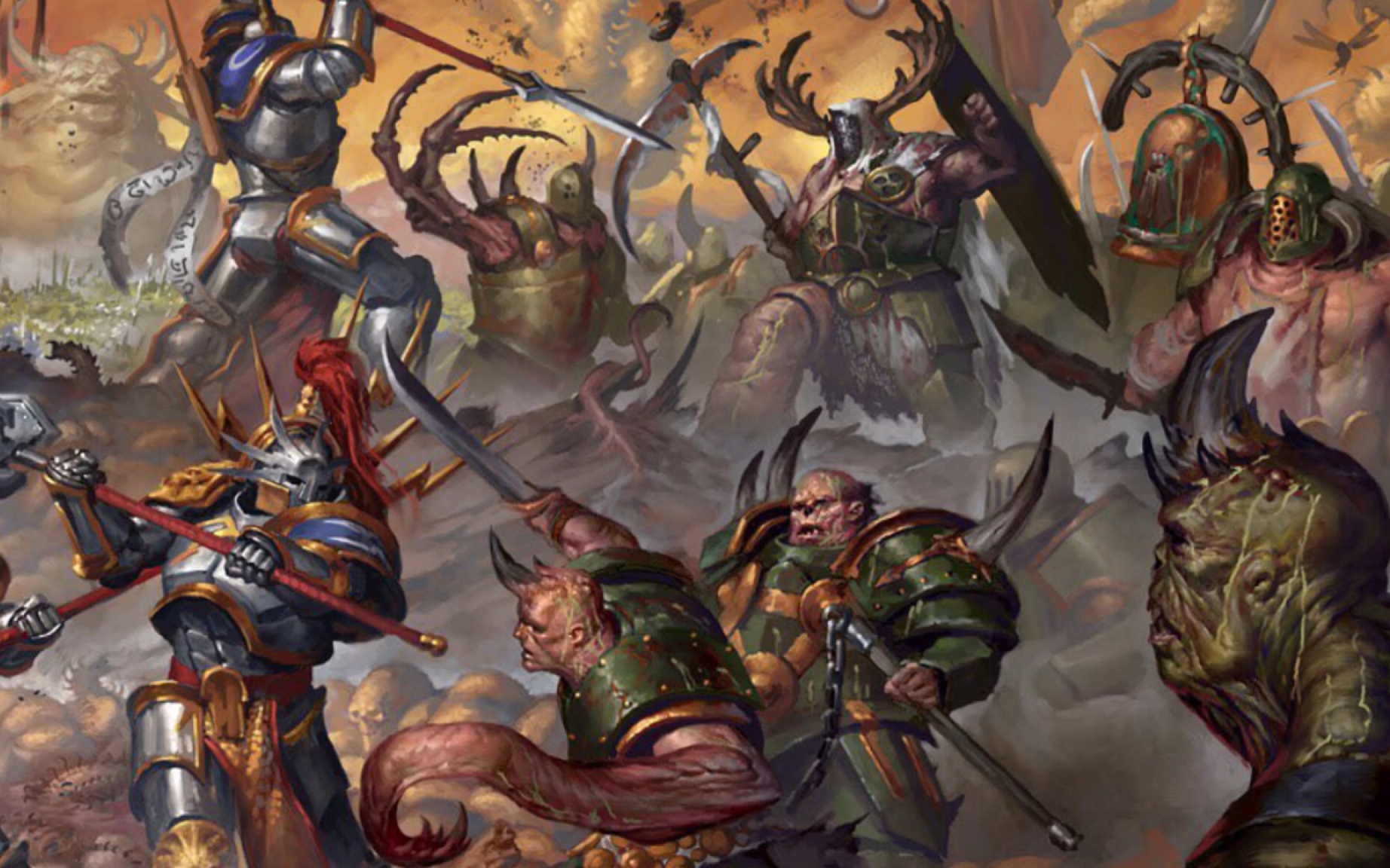 战锤背景故事 第五章 西格玛和艾查恩生命界角逐 (附带凡人小故事