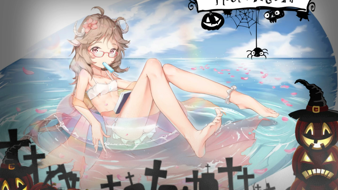 活动作品小羊泳装