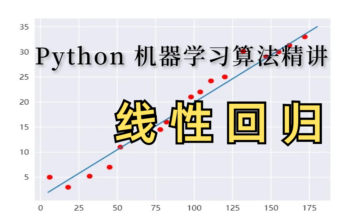 秒懂!我居然三个小时学会了【线性回归】算法,原理推导+代码实现+实验分析,计算机博士带你分分钟吃透!(监督学习|回归算法|机器学习|人工智能)...