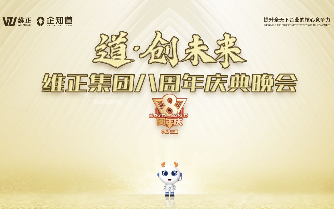 维正集团八周年:道ⷥˆ›未来哔哩哔哩bilibili