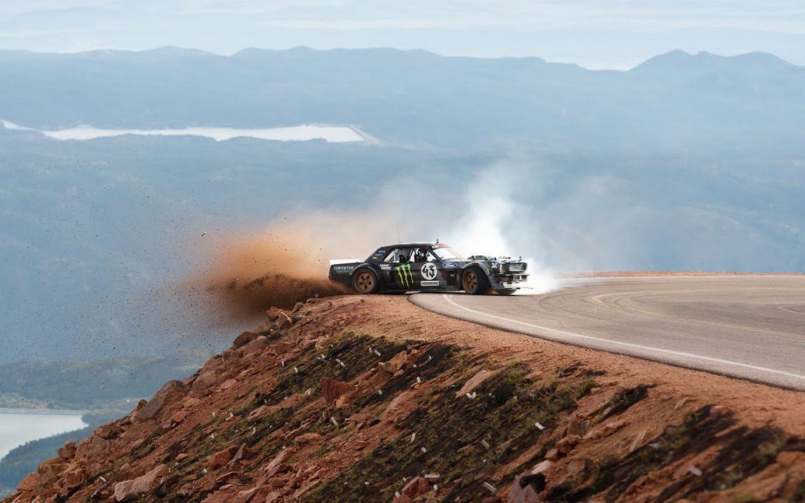 【山路漂移】砖叔山路漂移 1965 年福特野马(1400 匹) ken block 2017