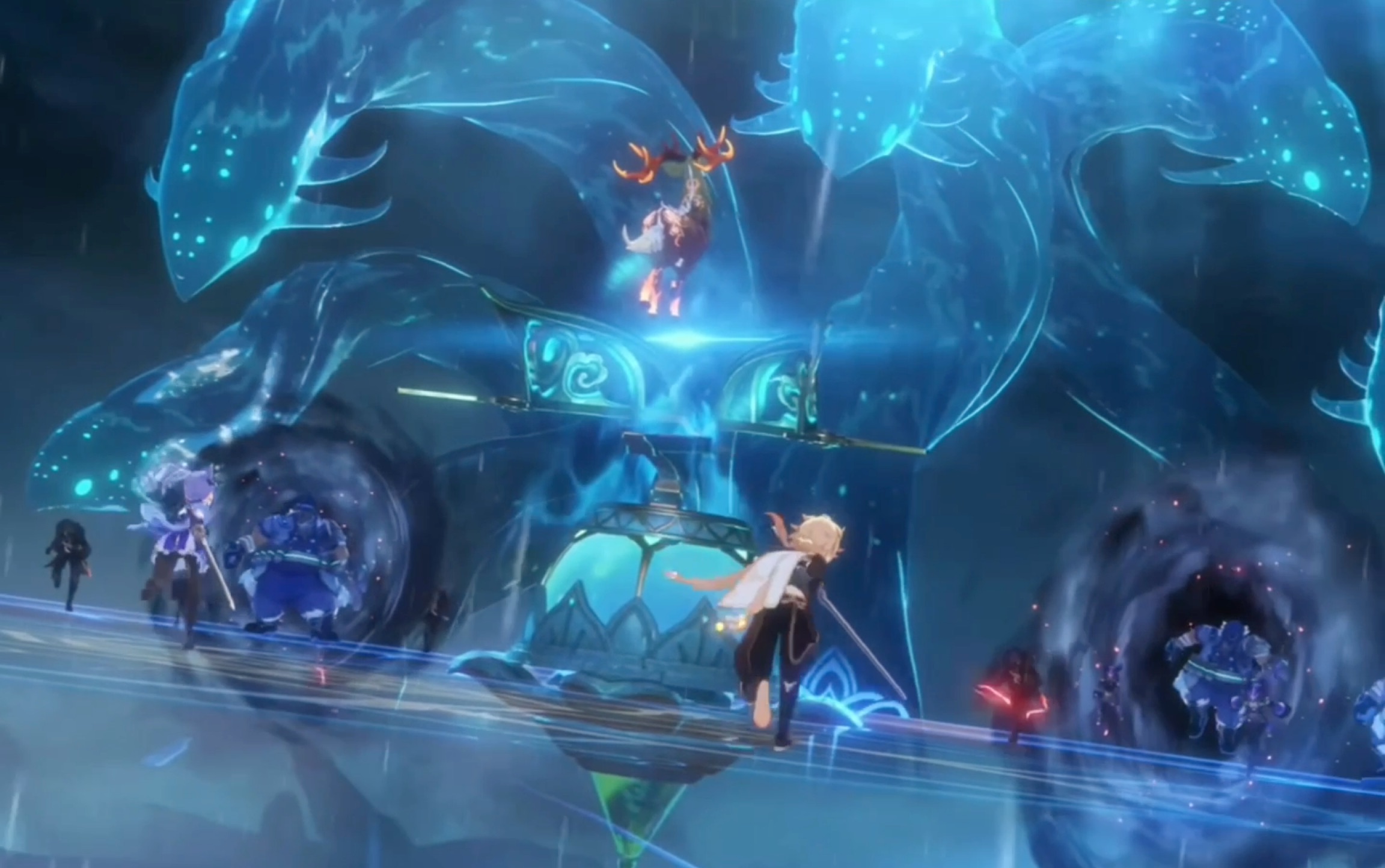 活动  请仙大战,原神cg大制作