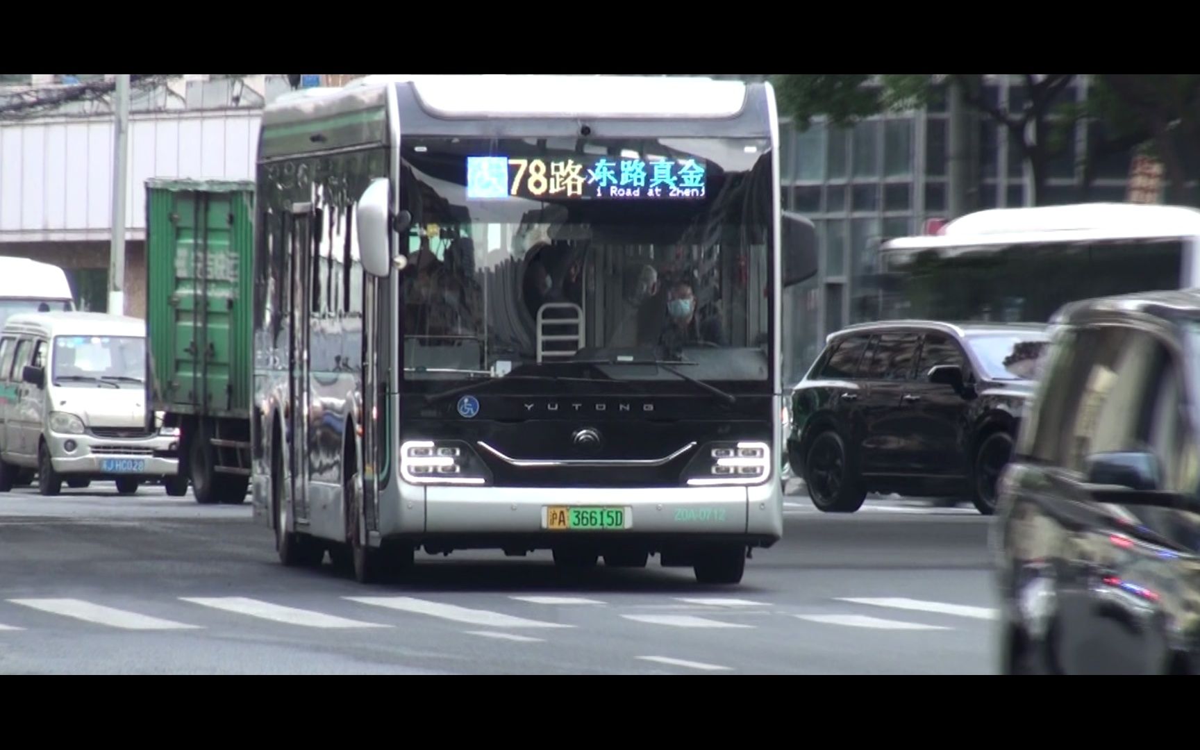 上海公交 巴士五公司 78路 z0a-0712