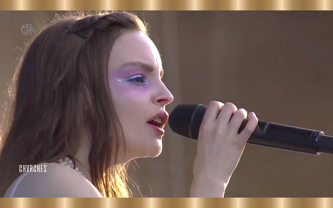 苏格兰格拉斯哥流行电音乐队99chvrches〃现场 @美国伊利诺伊州