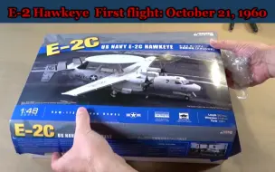 Скачать видео: 天力Kinetic 1/48  E-2C预警机