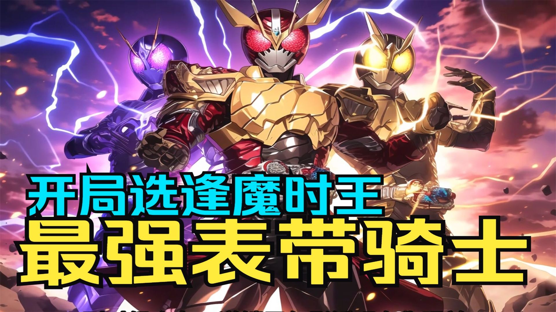 所有人年满十八岁都会觉醒铠甲传承,我开局选择了最强的逢魔时王表盘