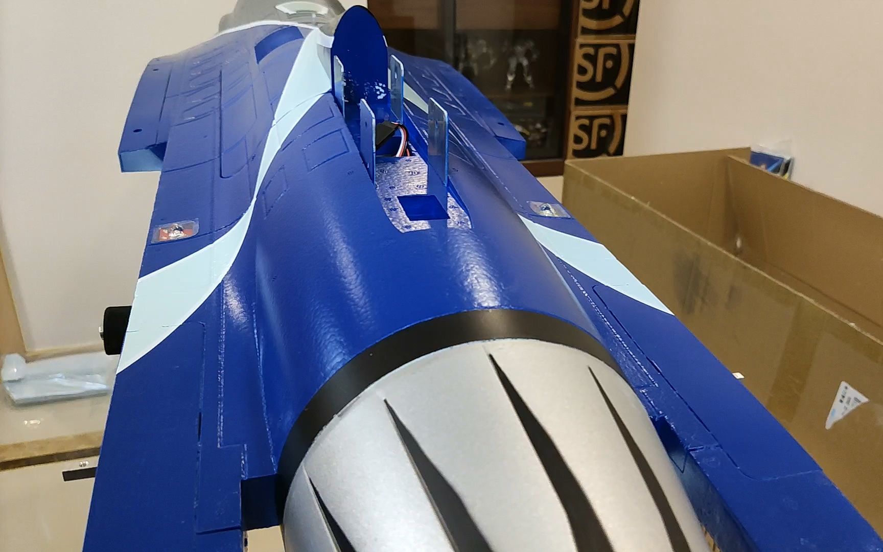 fpv第一视角驾驶航模(四十二)f-16 v2 涡喷 战斗机rc pnp版比利时涂装