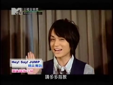 [图]{日韩音乐疯}辰亦儒专访Hey!_Say!_JUMP12年的节目