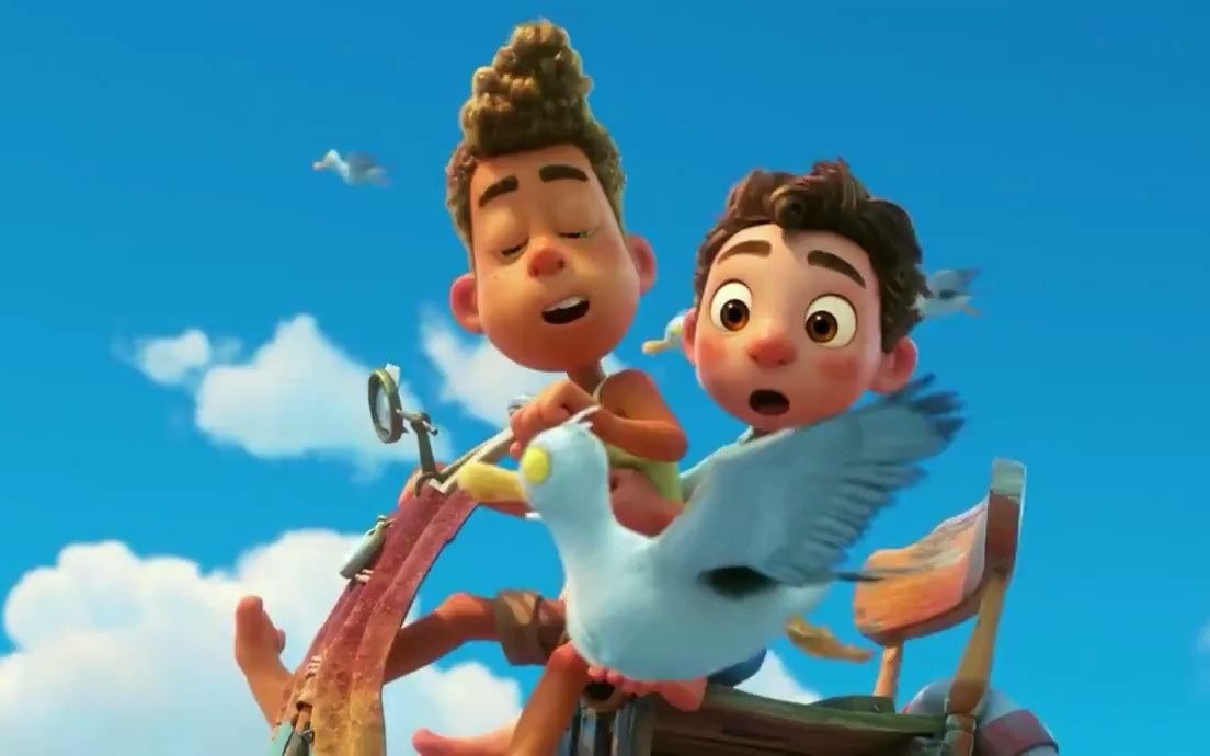 迪士尼和皮克斯2021年最新动画《luca》预告片_哔哩哔哩_bilibili