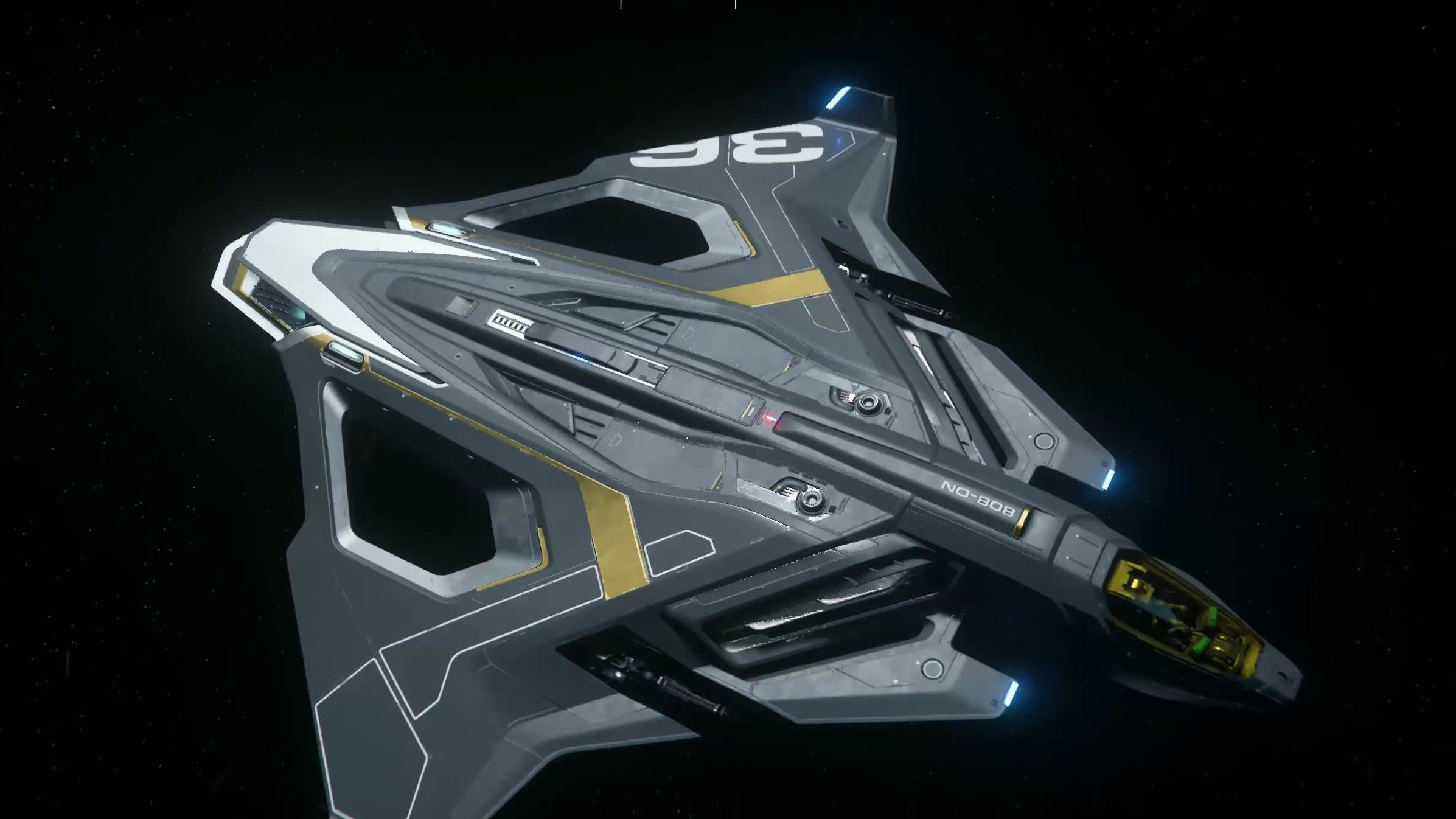 【星际公民】 涂装鉴赏——鸡鸭黑金/棕灰/墨绿三色涂装2954舰队周