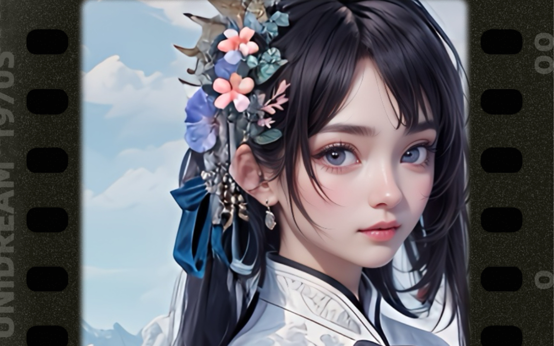 《剑网三》ai练习,花萝部分校服拟人