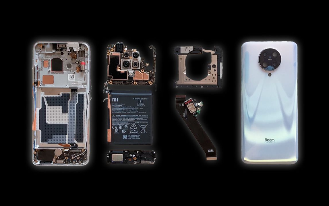 活动  为了节省空间真的拼了!redmi k30 pro标准版拆解