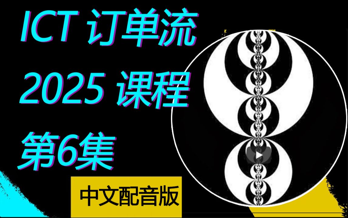 ( ICT 订单流 )中文配音版 2025 ICT 私教课程核心内容 | No.6 用SMC交易—案例 | 外汇 期货 股票 交易哔哩哔哩bilibili