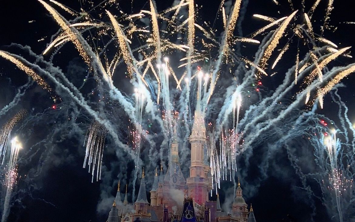 【4k·60】上海迪士尼奇幻之光幻影秀