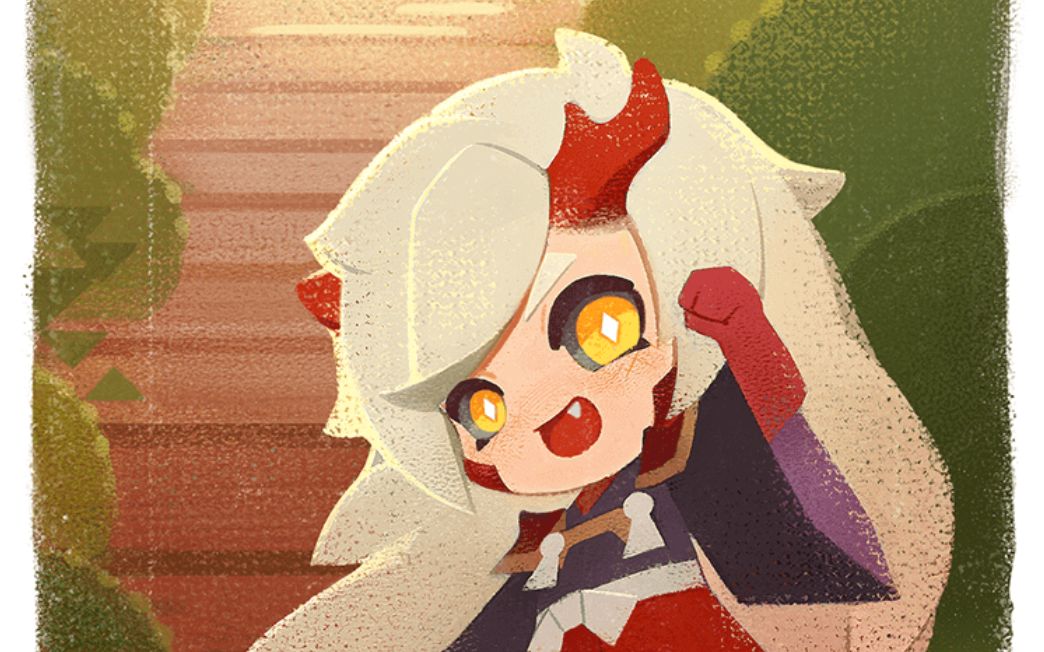 【阴阳师妖怪屋】茨木童子洗完脸脸了:挚友,来玩耍吧!