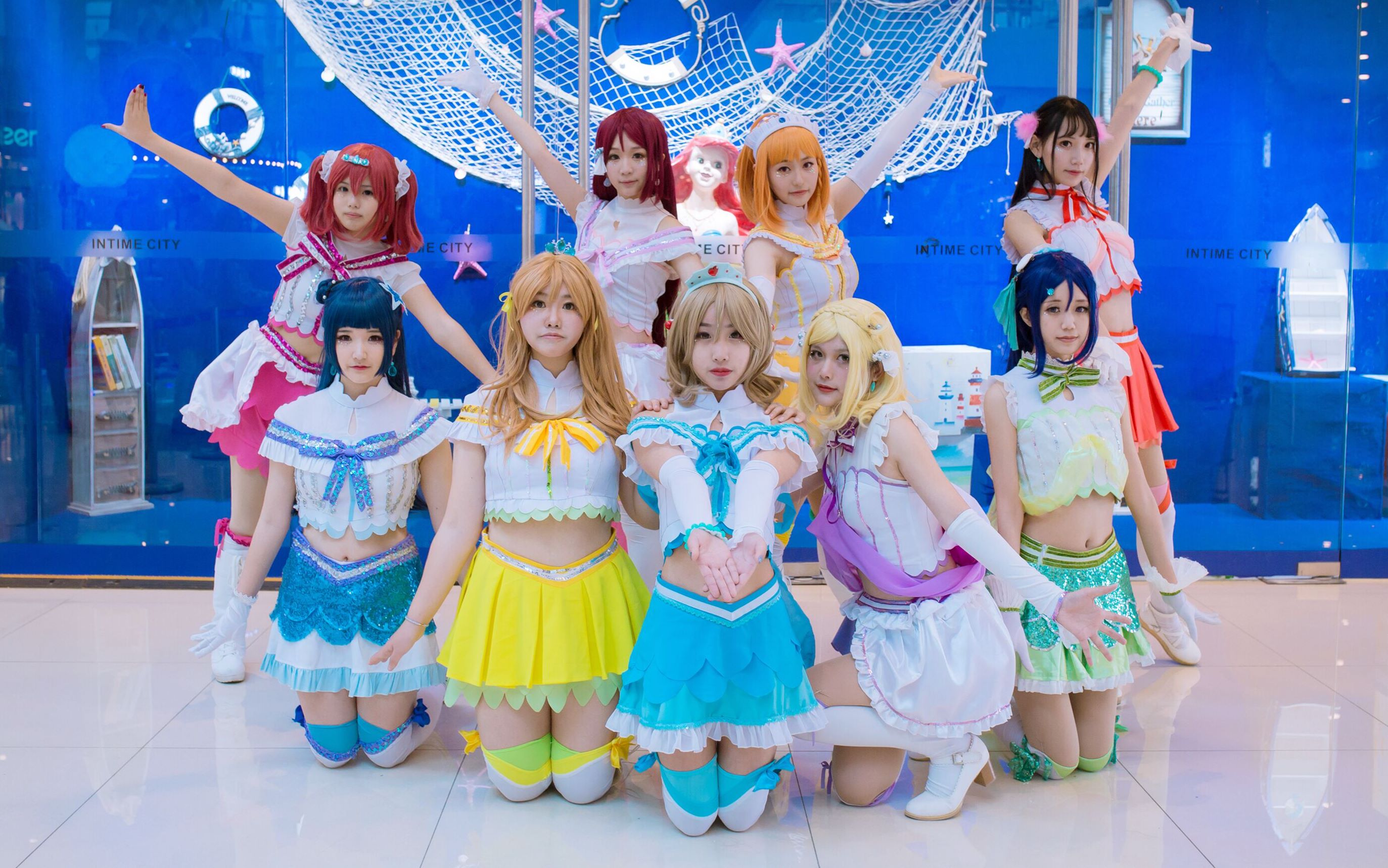 【起司猫舞团】love live!sun shine!恋爱水族馆!(银泰尬舞)