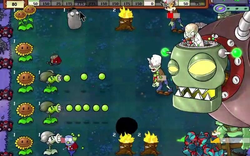 [图]PVZ Mixed 无尽的僵王复仇 normal难度 机火大战僵王